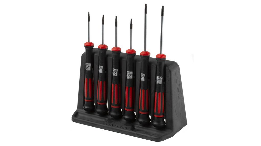 Skruvmejselsats, 6st., Torx